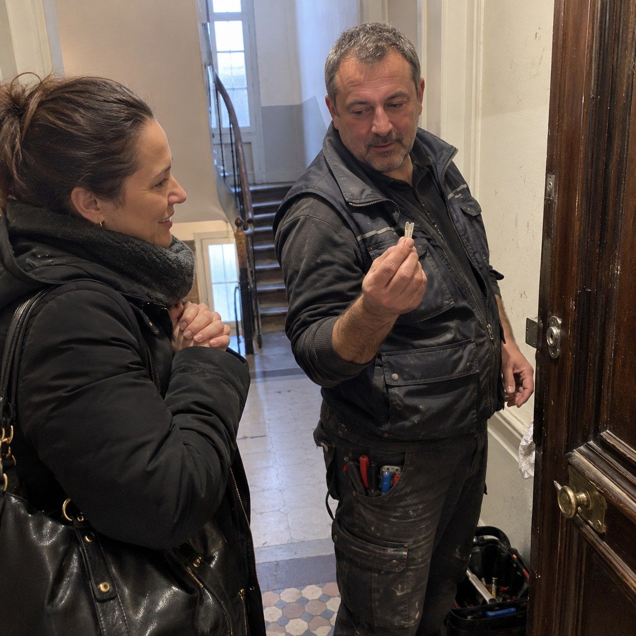 A VOS Cles en intervention aux Pavillons-sous-Bois
